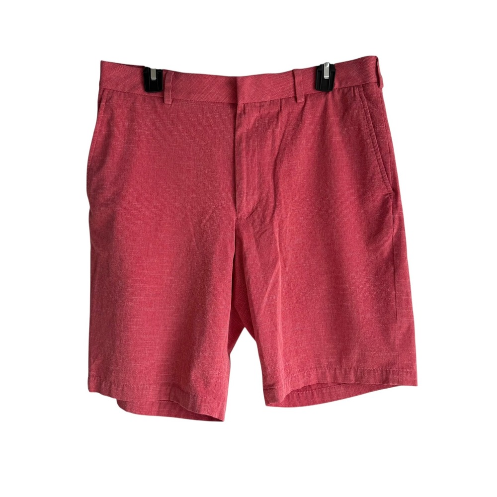WALTER HAGEN Berry Pinkish Red Perfect 11 Mens Golf Casual Shorts,‎ 34